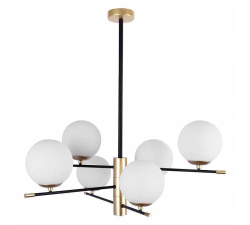 Люстра на штанге Arte Lamp Arkab A2225LM-6BK