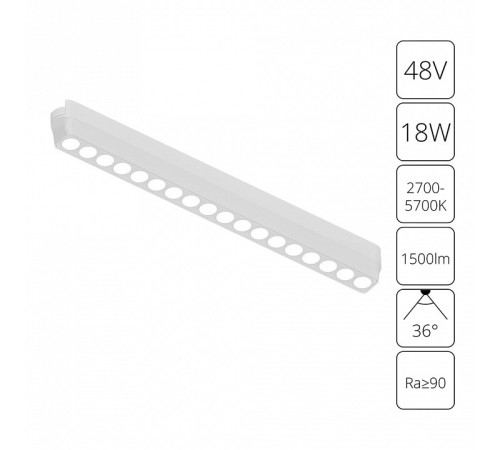 Накладной светильник Arte Lamp Rapid A2969PL-1WH