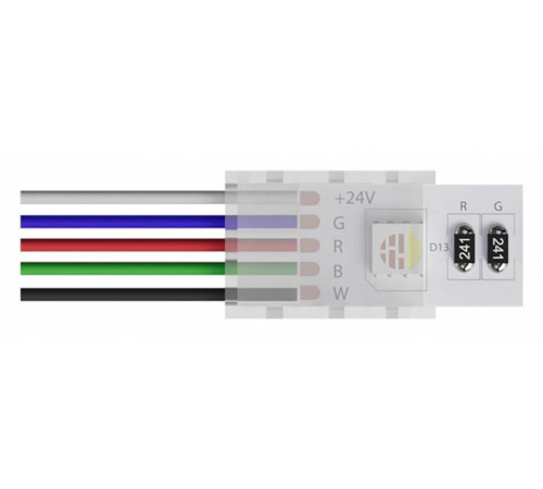 Соединитель с проводом универсальный Arte Lamp STRIP-ACCESSORIES A30-12-RGBW