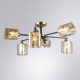 Люстра на штанге Arte Lamp Merci 6 ламп A4185PL-6BK