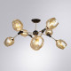 Люстра на штанге Arte Lamp Seppia 8 ламп A4211PL-8BK