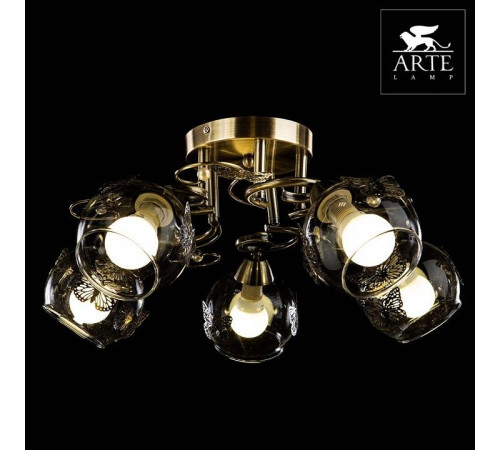 Люстра на штанге Arte Lamp Alessandra A5004PL-5AB