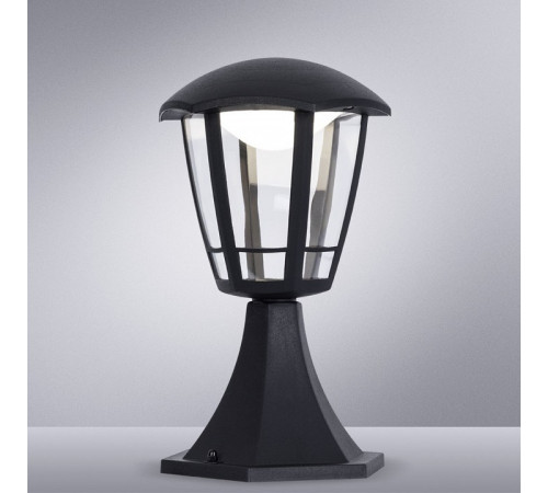 Наземный низкий светильник Arte Lamp Enif A6064FN-1BK