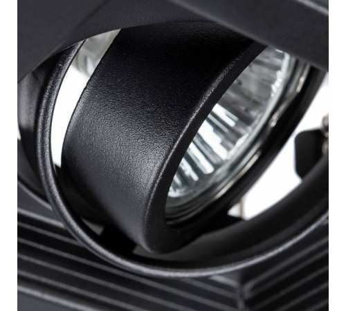 Встраиваемый светильник Arte Lamp Canis A6661PL-1BK