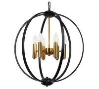 Подвесная люстра Arte Lamp Castula 6 ламп A7013SP-6BK