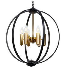 Подвесная люстра Arte Lamp Castula 6 ламп A7013SP-6BK