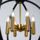 Подвесная люстра Arte Lamp Castula 6 ламп A7013SP-6BK