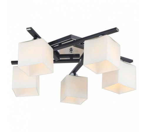 Потолочная люстра Arte Lamp Visuale 5 ламп A8165PL-5BK