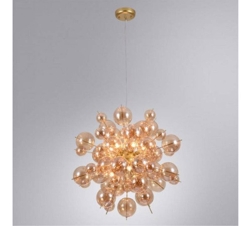 Подвесная люстра Arte Lamp Molecule 9 ламп A8313SP-9GO