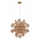 Подвесная люстра Arte Lamp Molecule 9 ламп A8313SP-9GO