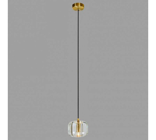 Подвесной светильник Belfast Pansy 6214-1 BR CL