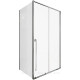 Боковая панель для душевой двери Allen Brau FANTASY 2.0 800 мм стекло прозрачное хром 3.11011.00