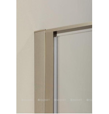 Боковое стекло Allen Brau Priority 1000 мм стекло Optiwhite браш. алюминий 3.31020.BA