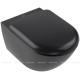Унитаз подвесной Villeroy & Boch Antao 370x560 мм CeramicPlus цвет Pure Black 4674T0R7