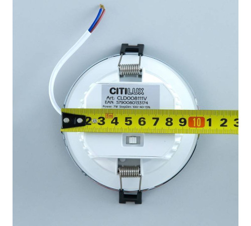 Встраиваемый светильник Citilux Акви CLD008111V
