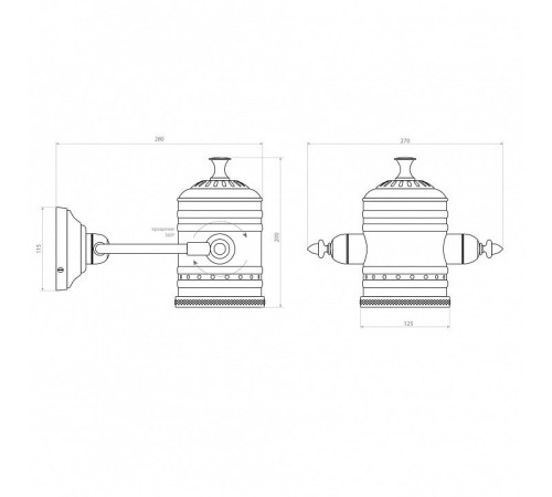Бра Covali WL-30858