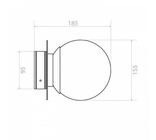 Накладной светильник Covali WL-38027