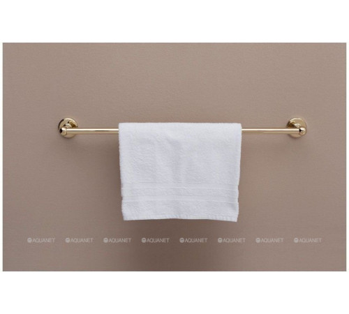 Держатель для полотенца Aquanet 4624 настенный 60 см золото 4624