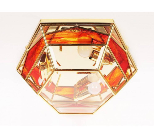 Накладной светильник Doge Luce 1007 1007/3PL-B.CRISTALLO M+ROSSO