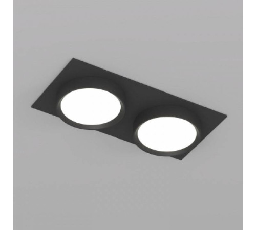 Встраиваемый светильник Denkirs FLAT DK2092-BK