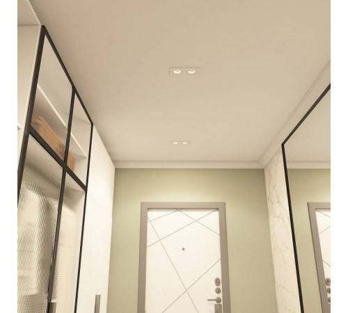 Встраиваемый светильник Denkirs Roto DK2122-WH