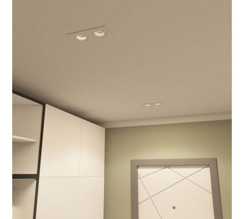 Встраиваемый светильник Denkirs Roto DK2122-WH