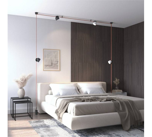 Накладной светильник Denkirs BELTY SPOT DK5542-BK