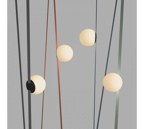 Накладной светильник Denkirs BELTY ORB DK5551-BK