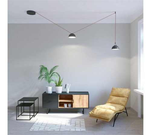 Накладной светильник Denkirs BELTY FLOW DK5561-BK