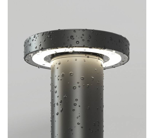 Наземный низкий светильник Denkirs Dramen DK9704-BK