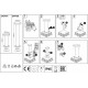 Наземный низкий светильник Denkirs Dramen DK9708-BK