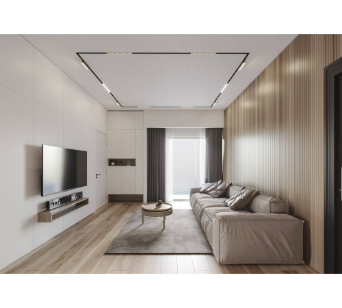 Трек встраиваемый Denkirs SMART ONE TR2022-BK