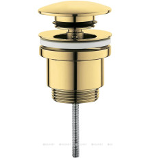 Выпуск для раковины Haiba HB68-5 клик-клак золотистый HB68-5