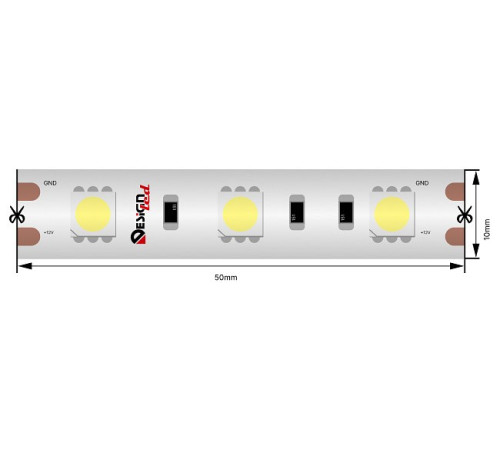 Лента светодиодная DesignLed DSG560 14.4 Вт/м 12 В IP65 00-00000518