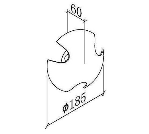 Накладной светильник DesignLed Brand LWA0121C-WH-WW