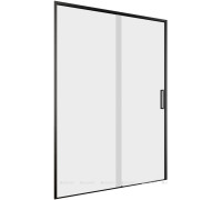 Душевая дверь в нишу Aquanet Pleasure Evo 1300 мм черный анод Easy Clean AE65-N130-BT