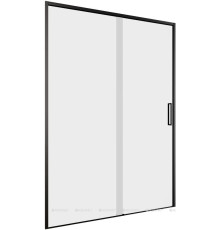 Душевая дверь в нишу Aquanet Pleasure Evo 1300 мм черный анод Easy Clean AE65-N130-BT