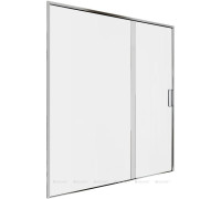 Дверь в нишу Aquanet Pleasure Evo 1600 мм хром прозрачное стекло AE65-N160-CT