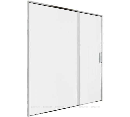 Дверь в нишу Aquanet Pleasure Evo 1600 мм хром прозрачное стекло AE65-N160-CT