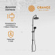 Душевая система Orange O-Shower черная OW02b