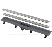 Водоотводящий желоб AlcaPlast Simple для двухсторонней решетки 850 мм APZ19-850