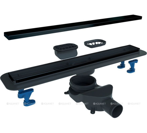 Душевой лоток Bettoserb Compact Line 850 мм Matte Black 13702512BM