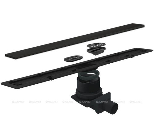 Линейный трап Pestan Confluo Frameless Line 300 мм Black Glass 13701201