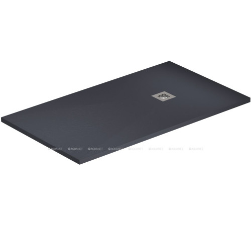 Поддон литьевой Allen Brau Priority 1600х900 мм антрацит без сифона 8.31011-AM