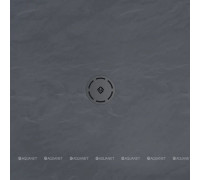 Душевой поддон Jacob Delafon Singulier Neoroc 90x90x3 см серый сланец E67033-NAD