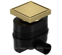 Трап точечный Allen Brau PRIORITY 100х100 мм золото браш 9.50025.GB