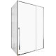 Душевое ограждение Allen Brau Fantasy 2.0 1400x800 мм 8 мм хром 3.11008.00/3.11011.00