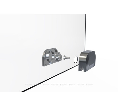 Душевое ограждение Allen Brau Fantasy 2.0 1400x800 мм 8 мм хром 3.11008.00/3.11011.00