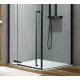 Душевое ограждение Aquanet IDEAL 1400x900 мм прозрачное 8 мм черный матовый AE-AXC94MB-S-B