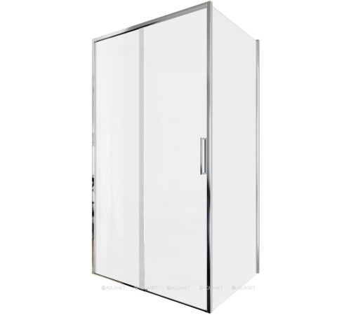 Душевое ограждение Aquanet Pleasure Evo 110x80 см дверь и стекло хром AE65-110x80-CT